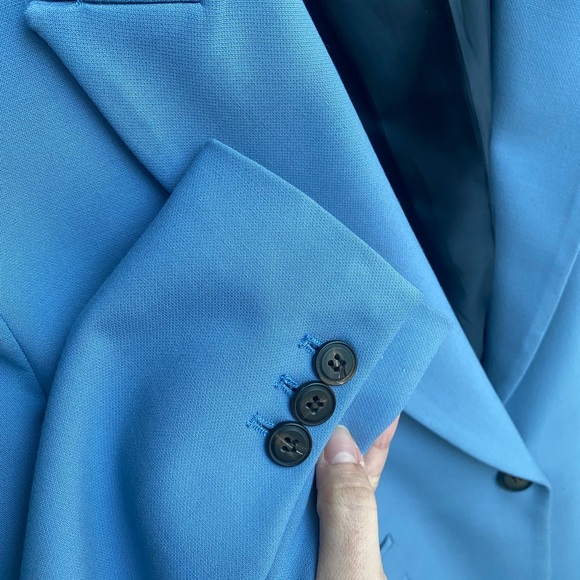 Zara blue coat - Picture 3 of 5
